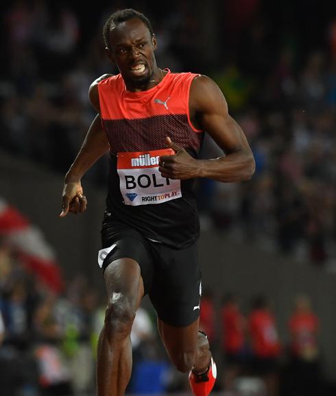 Usain Bolt gana en su regreso y Bruno Hortelano pulveriza el récord de España de 200 metros