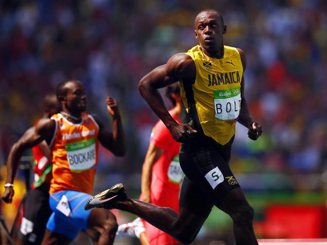 Lo que esconde la famosa foto de la sonrisa de Bolt