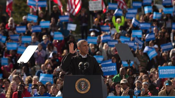 Obama advierte sobre Trump: «La democracia está en juego» en EE UU