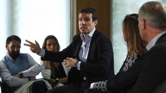 Pablo Casado: «Hay fractura interna en Cataluña por políticos irresponsables»