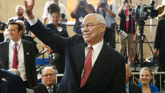 Colin Powell anuncia su voto por la demócrata Hillary Clinton