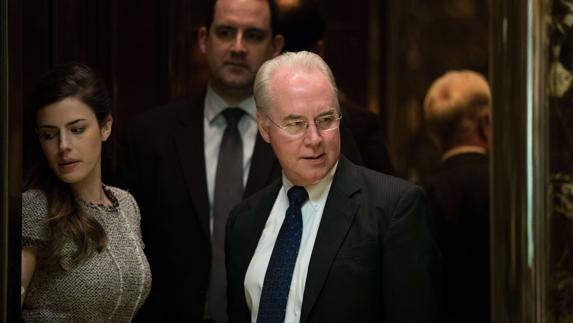 Tom Price, líder de la campaña contra el 'Obamacare', nuevo secretario de Sanidad