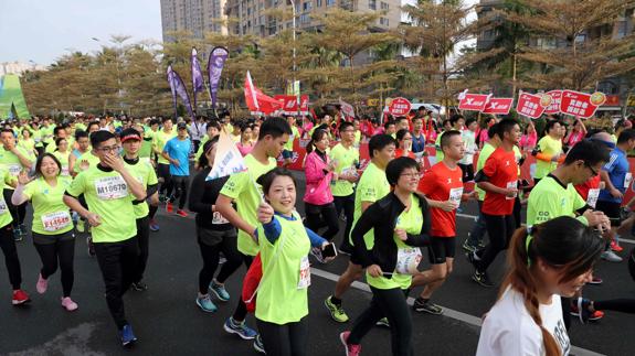 Fallece un 'doble' en la media maratón de Xiamen