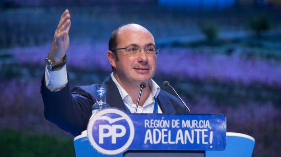 El PP de Murcia reelige a Pedro Antonio Sánchez con el 93% de los votos