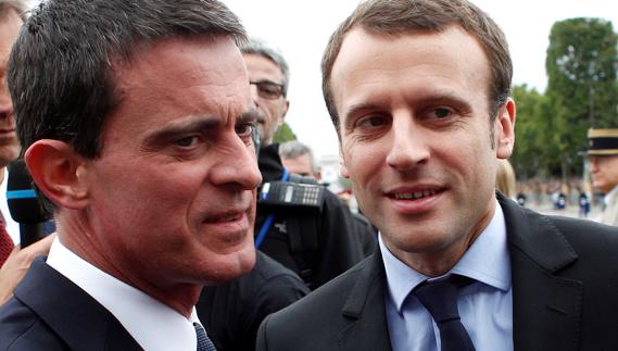 Valls anuncia que votará a Macron en las presidenciales francesas