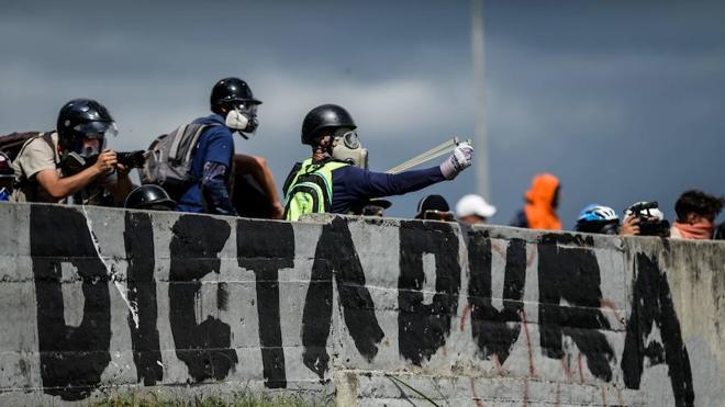 Muere un menor en Venezuela durante una protesta opositora