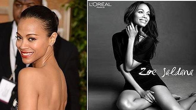 Zoe Saldana, nueva chica L'Oreal