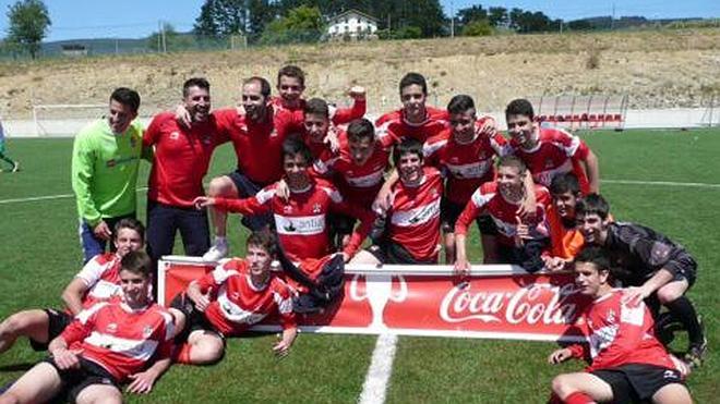 El Danok Bat gana en Lezama la fase vasca de la Copa Coca Cola cadete