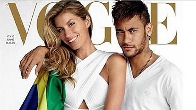 Gisele Bündchen y Neymar, juntos... para Vogue