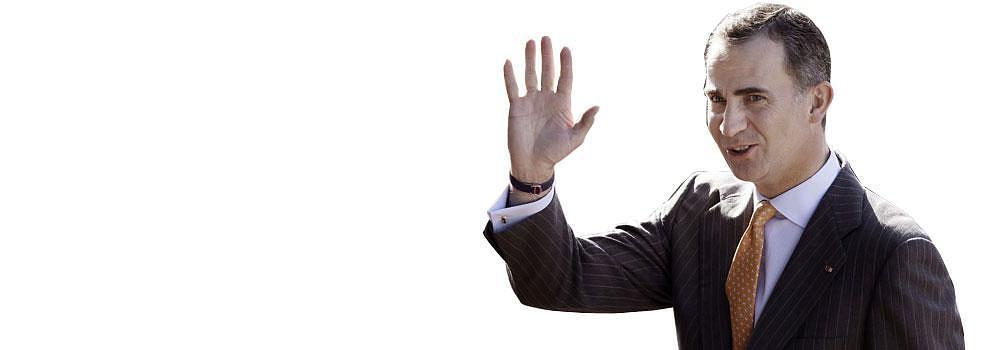 Felipe VI inicia su camino al trono