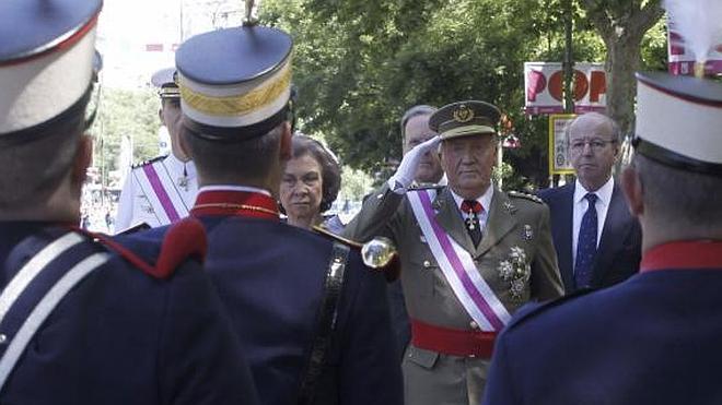 El último acto oficial del Rey