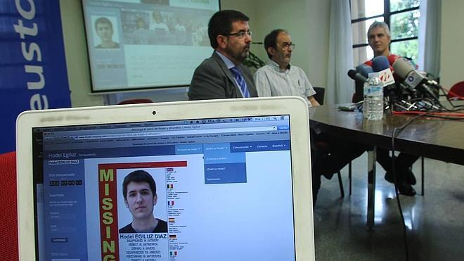La Universidad de Deusto presenta la web 'Hodei Egiluz Missing'