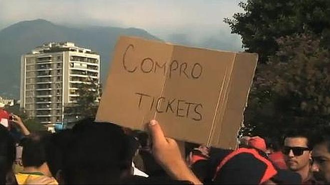 Los reventas hacen su agosto en el Mundial