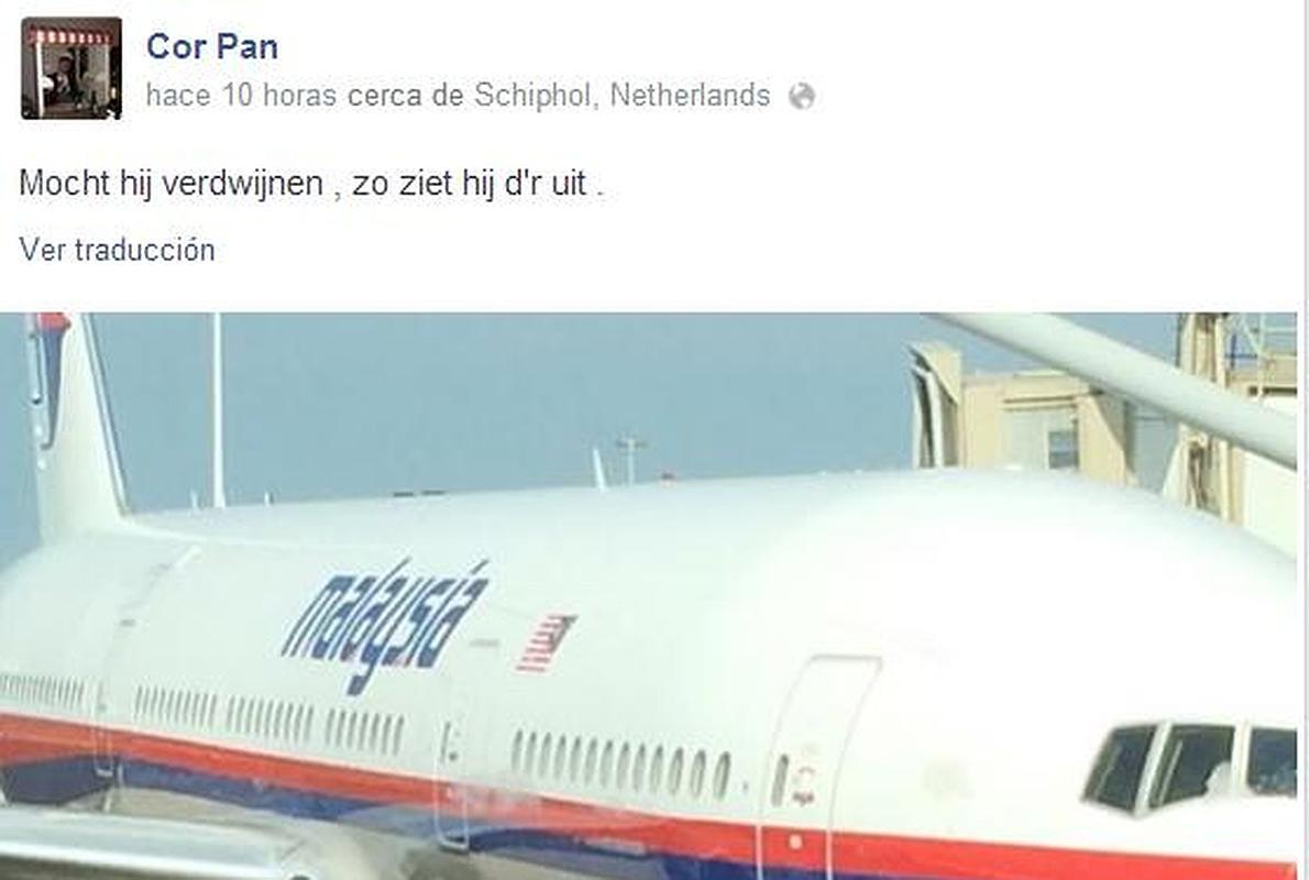 Una víctima de la tragedia aérea: "Si el avión desaparece, así es como se ve"