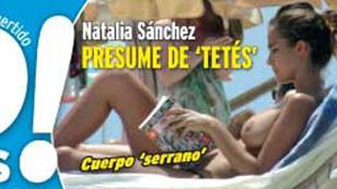 Teté, de los Serrano, protagoniza el topless del verano