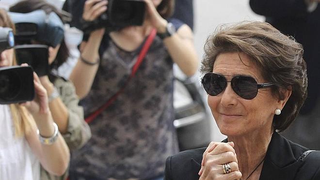 Familiares y amigos dan una intensa despedida a Emilio Botín