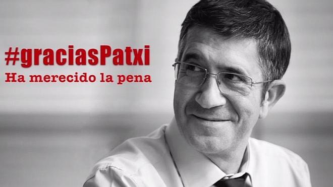 "Gracias Patxi", el emotivo vídeo de despedida de los socialistas vascos a López