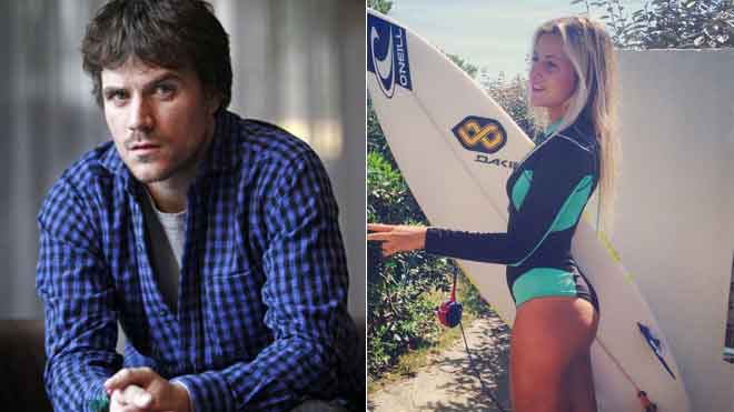 Dani Martín y la reina del surf