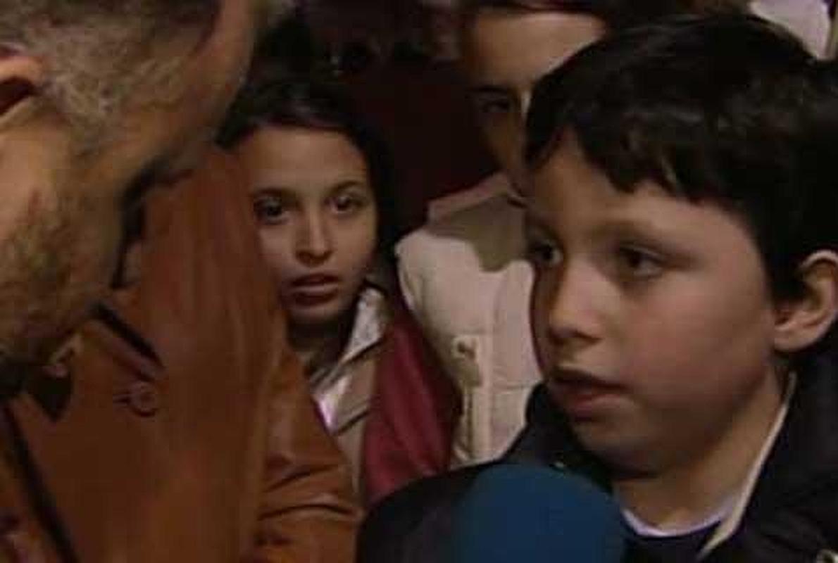 El 'pequeño Nicolás' ya chupaba cámara con solo 10 años