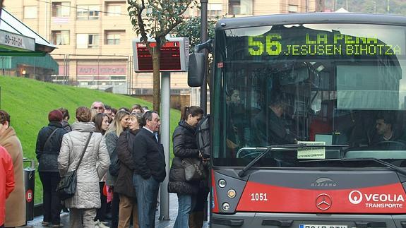 Bilbobus permite pagar con tarjeta