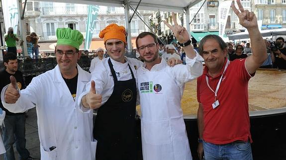 Guinness confirma que no hubo record con la tortilla gigante