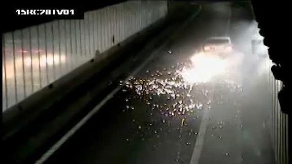 Una huida de película a 200 kilómetros por hora en Madrid