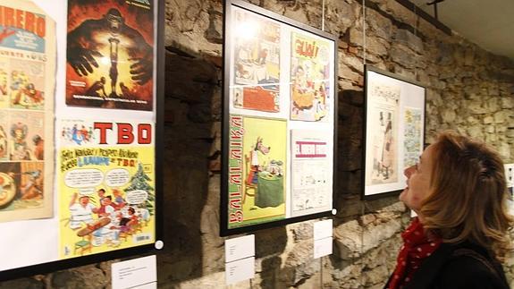 Vitoria acoge la curiosa exposición gráfica 'Gastronomía y tebeos'