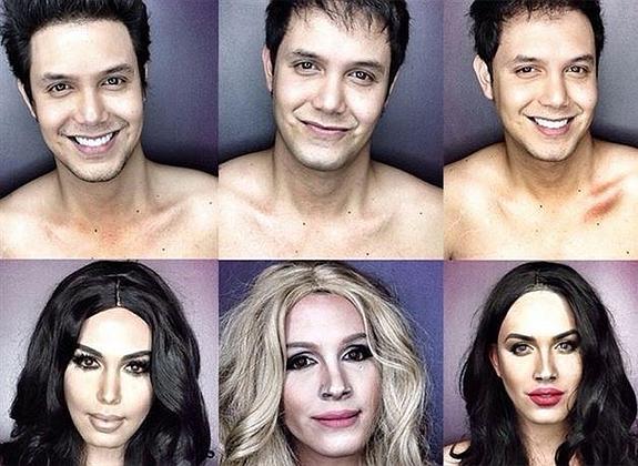 Paolo Ballesteros, el doble de las famosas