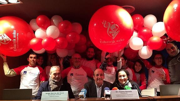 Resuelto el misterio de los globos de Bilbao: "Un millón de gracias" de parte de Stop Sanfilippo