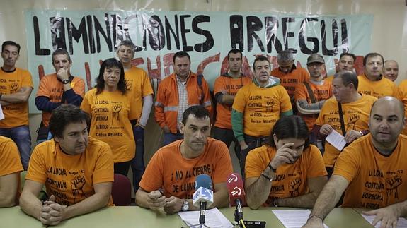 Trabajadores de Laminaciones Arregui regresan a sus puestos tras dos años y medio de conflicto