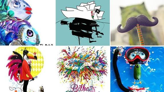 Carteles Carnaval Bilbao 2015: Vota por tu favorito