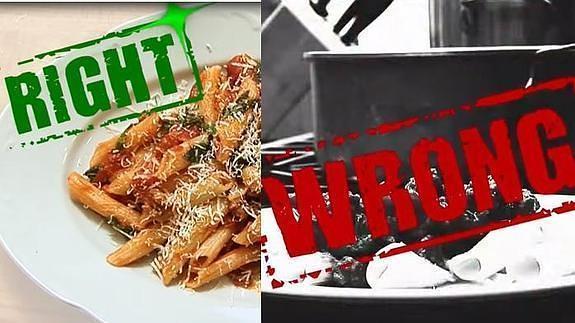 ¿Sabes cocinar pasta? Seguro que lo haces mal