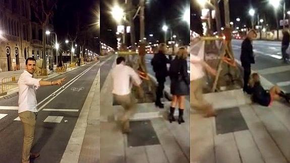 El joven que agredió a una mujer en Barcelona lo hizo por una apuesta