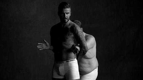 David Beckham se mofa de su anuncio de H M El Correo