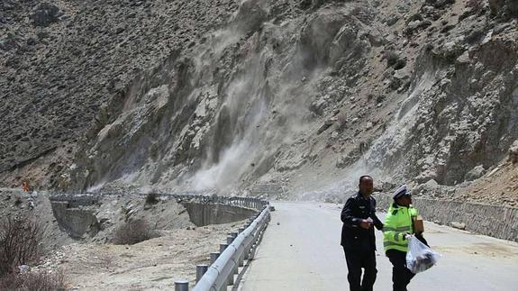 Así se sintió el terremoto en el Tíbet