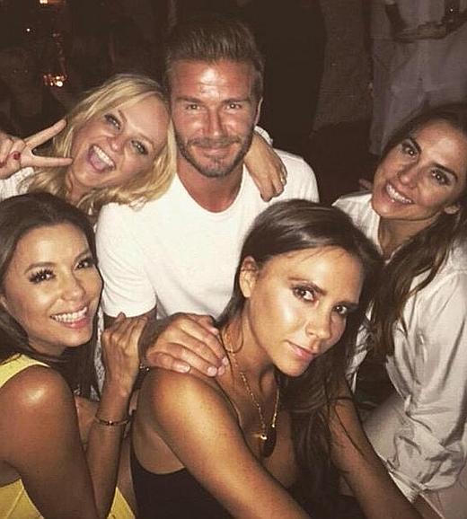 Las Spice Girls se reúnen en el cumpleaños de Beckham