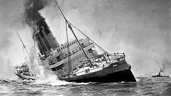El Lusitania: un cebo que costó 1.200 vidas