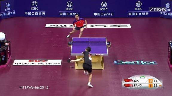 El mejor punto de ping pong del siglo