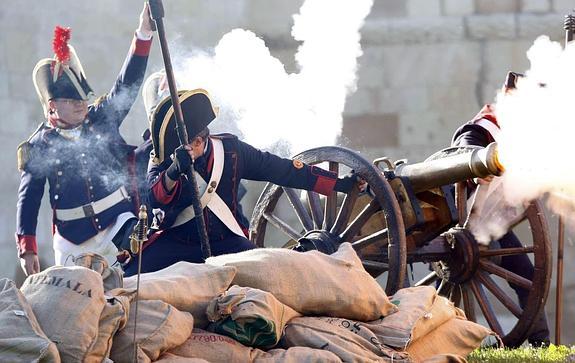 Bonaparte regresa a Vitoria