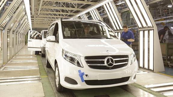 La planta de Mercedes de Vitoria exportará 20.000 Vitos a Norteamérica en 2016