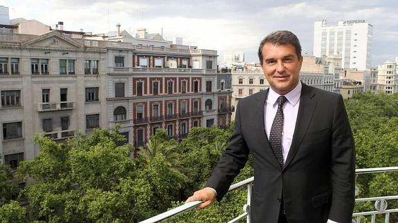 Laporta optará a la presidencia del Barça