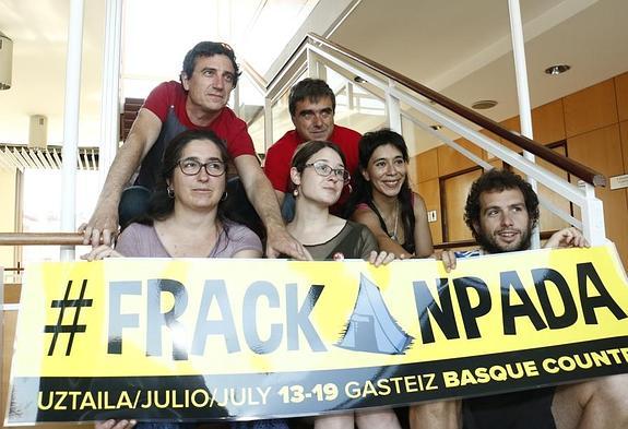 Subijana acogerá en julio una acampada internacional contra el fracking