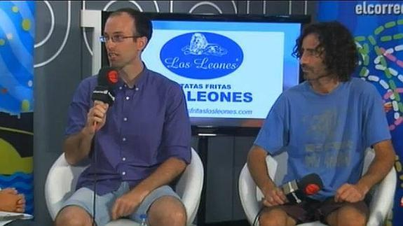 Txalaparta y claqué juntos en un mismo espectáculo