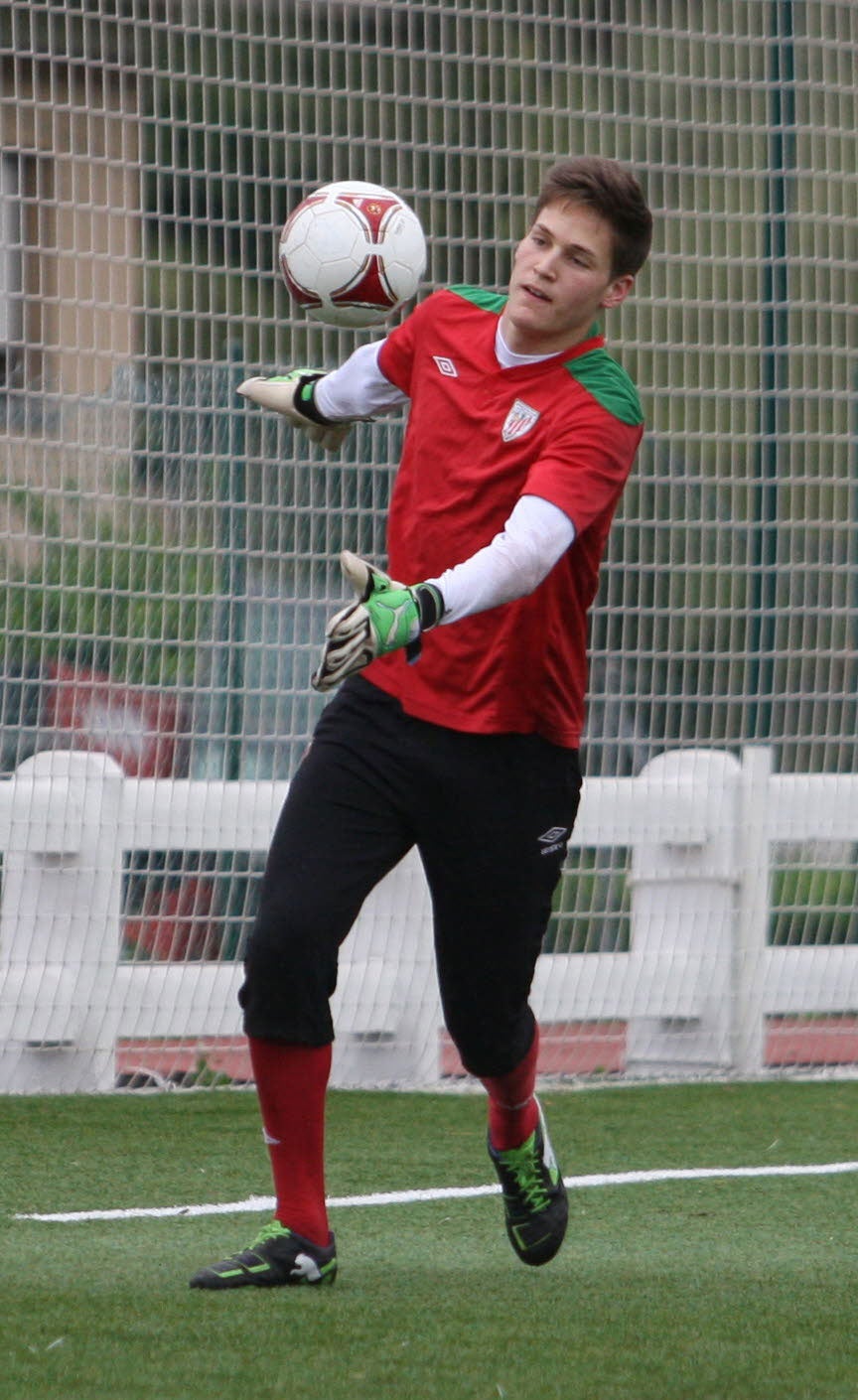 Kepa y Remiro, con la sub'21