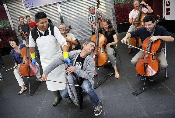 Rossini se cuela en el mercado de La Ribera