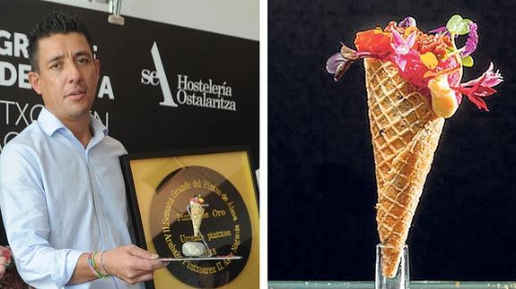 'Ceviche, sardina y atún', se alza con el Pintxo de Oro