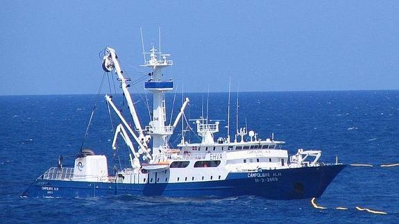 La tripulación del atunero 'Campolibre Alai' se salva tras hundirse en el Índico