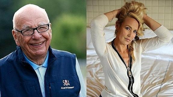 Murdoch y Jerry Hall, la pareja del otoño