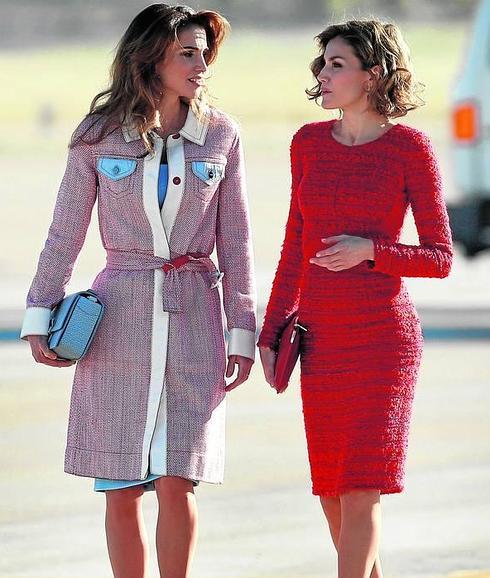 Letizia y Rania de Jordania, las reinas 'chic'