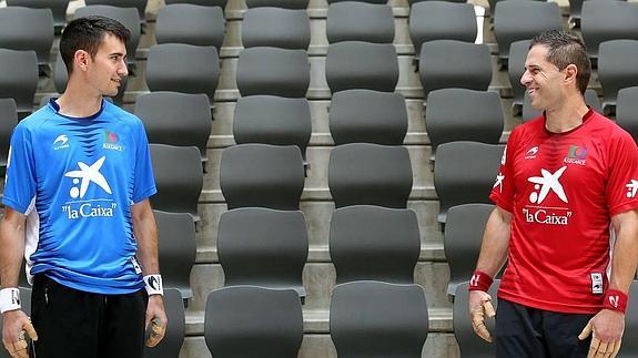 Urrutikoetxea jugará de zaguero con Olaizola II